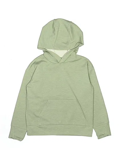 Pre-owned All In Motion Kids' Pullover Hoodie In Green