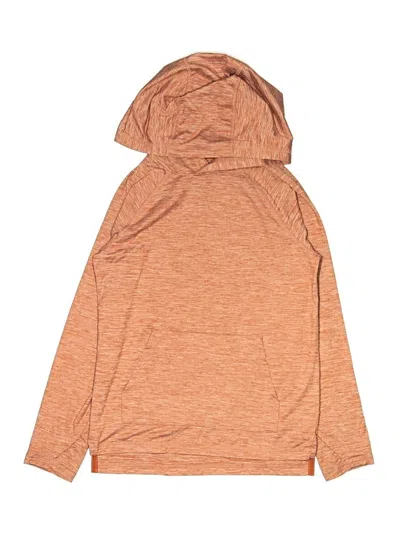 Pre-owned All In Motion Kids' Pullover Hoodie In Orange