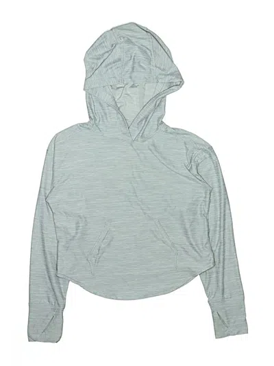 Pre-owned All In Motion Kids' Pullover Hoodie In Teal