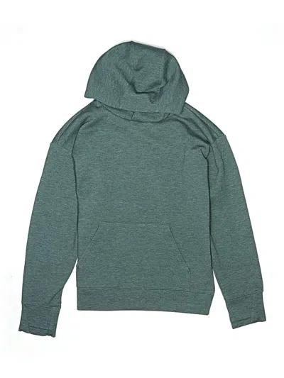 Pre-owned All In Motion Kids' Pullover Hoodie In Teal