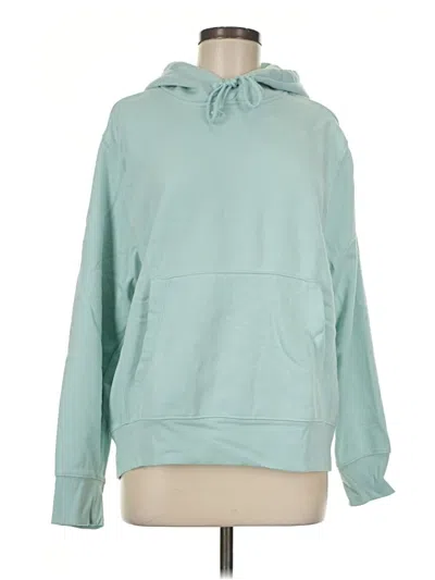 Pre-owned All In Motion Pullover Hoodie In Teal
