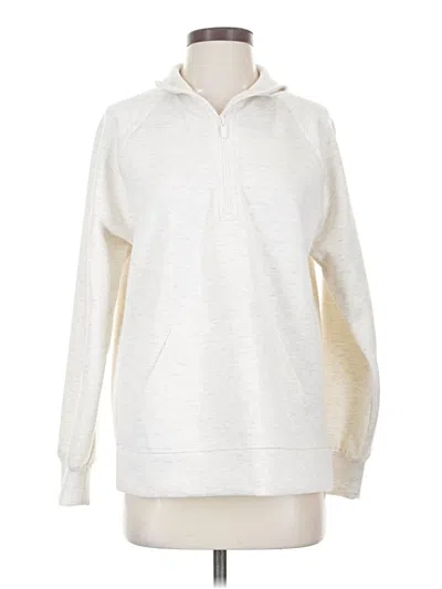 Pre-owned All In Motion Pullover Hoodie In White