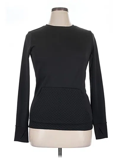 Pre-owned All In Motion Pullover Sweater In Black