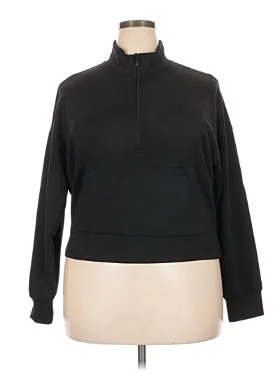 Pre-owned All In Motion Pullover Sweater In Black
