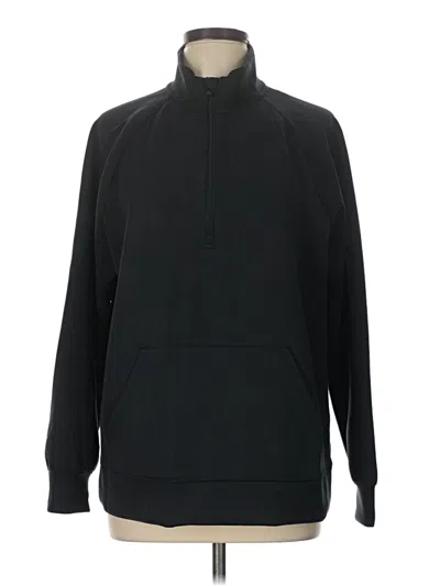 Pre-owned All In Motion Pullover Sweater In Black
