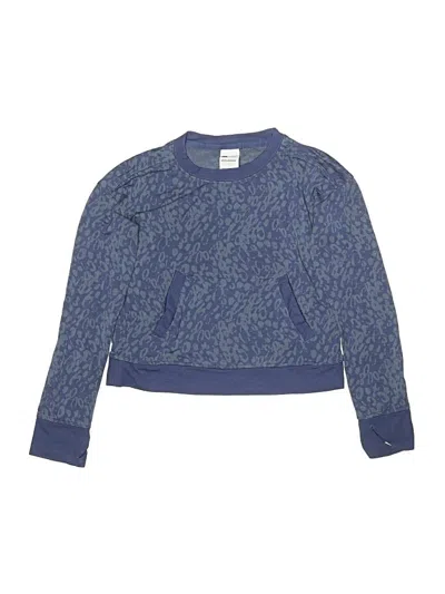 Pre-owned All In Motion Kids' Pullover Sweater In Blue
