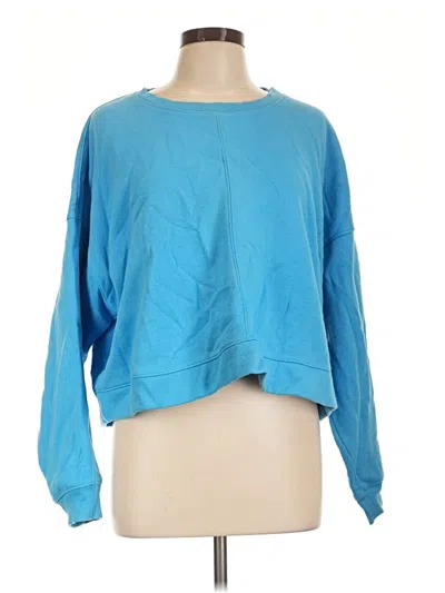 Pre-owned All In Motion Pullover Sweater In Blue