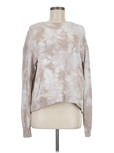 Pre-owned All In Motion Pullover Sweater In Brown