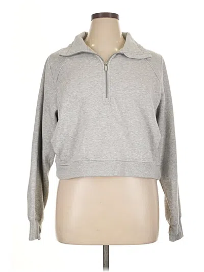 Pre-owned All In Motion Pullover Sweater In Gray