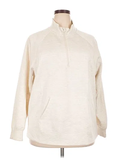 Pre-owned All In Motion Pullover Sweater In Ivory
