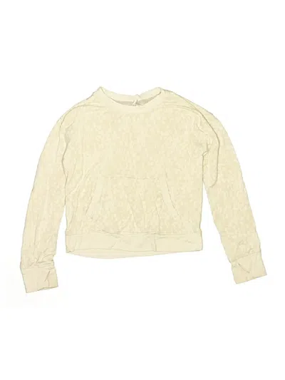 Pre-owned All In Motion Kids' Pullover Sweater In Ivory