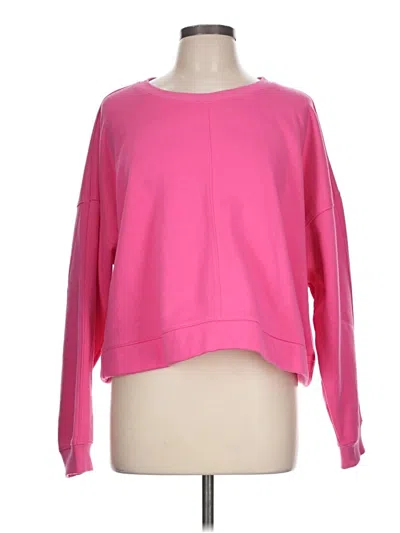 Pre-owned All In Motion Pullover Sweater In Pink