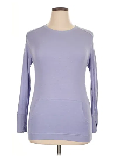 Pre-owned All In Motion Pullover Sweater In Purple