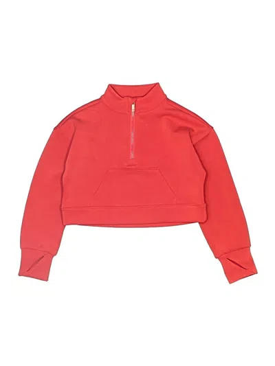 Pre-owned All In Motion Kids' Pullover Sweater In Red