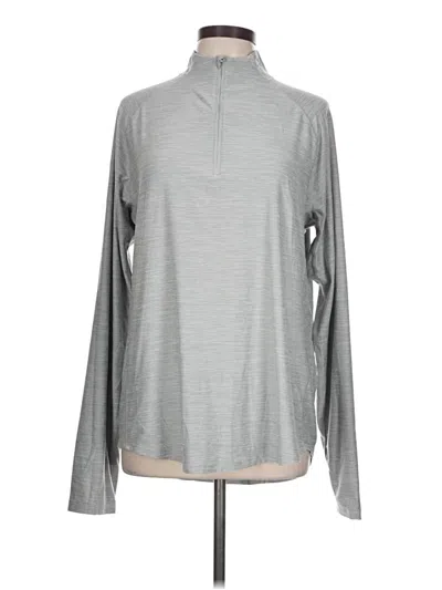 Pre-owned All In Motion Pullover Sweater In Silver