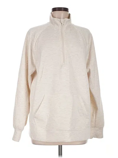 Pre-owned All In Motion Pullover Sweater In Tan