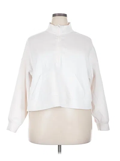 Pre-owned All In Motion Pullover Sweater In White