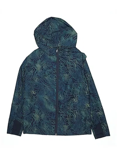 Pre-owned All In Motion Kids' Raincoat In Blue