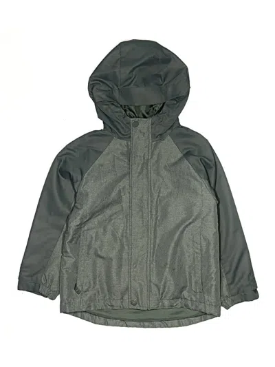 Pre-owned All In Motion Kids' Raincoat In Green