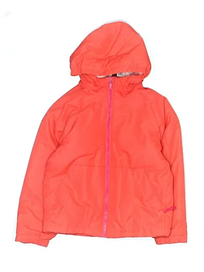 Pre-owned All In Motion Kids' Raincoat In Orange