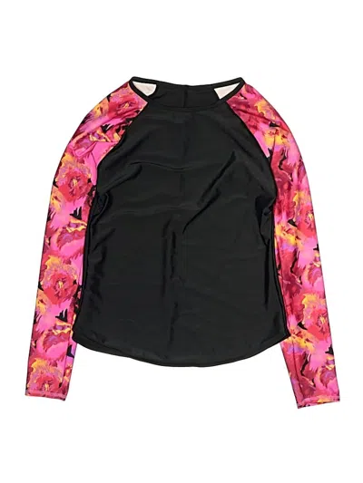 Pre-owned All In Motion Rash Guard In Black