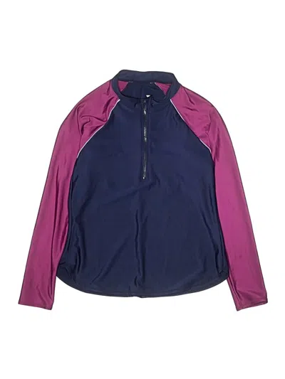 Pre-owned All In Motion Rash Guard In Purple