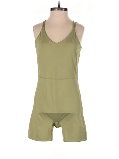 Pre-owned All In Motion Romper In Green