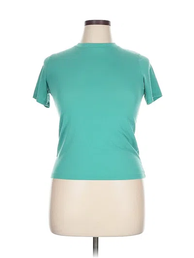 Pre-owned All In Motion Short Sleeve T-shirt In Blue