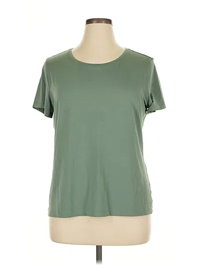 Pre-owned All In Motion Short Sleeve T-shirt In Green