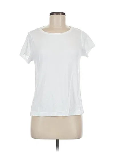 Pre-owned All In Motion Short Sleeve T-shirt In White