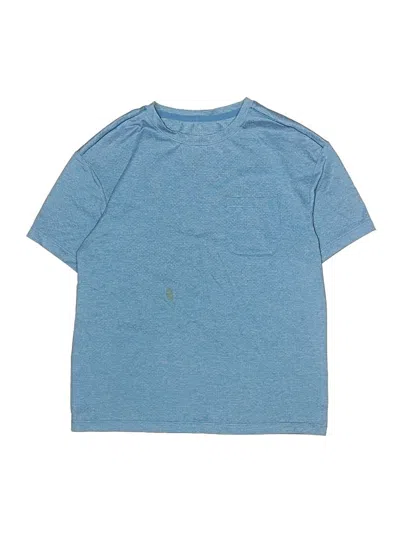 Pre-owned All In Motion Kids' Short Sleeve T-shirt In Blue