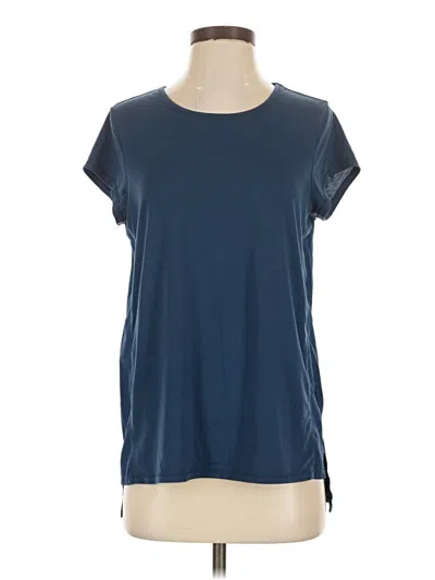 Pre-owned All In Motion Short Sleeve T-shirt In Blue