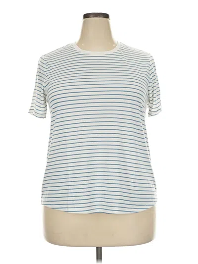 Pre-owned All In Motion Short Sleeve T-shirt In Blue