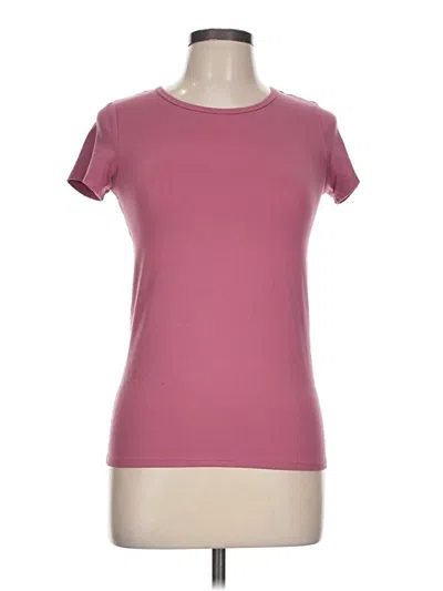 Pre-owned All In Motion Short Sleeve T-shirt In Burgundy