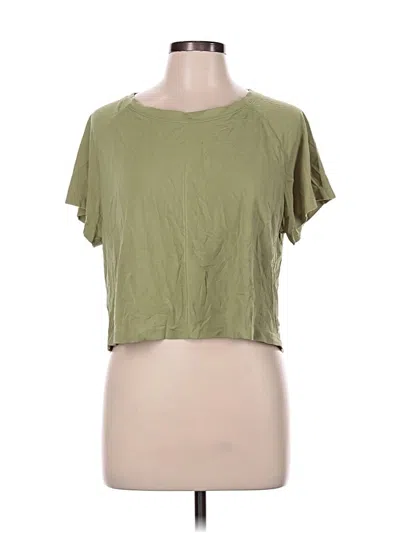 Pre-owned All In Motion Short Sleeve T-shirt In Green