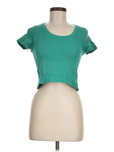 Pre-owned All In Motion Short Sleeve T-shirt In Green