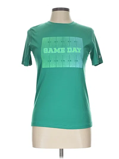 Pre-owned All In Motion Short Sleeve T-shirt In Green