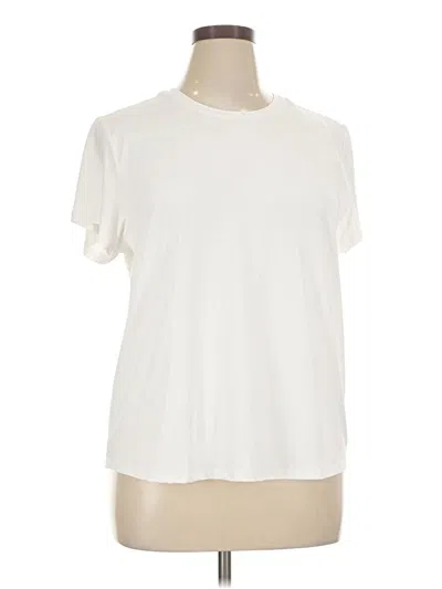 Pre-owned All In Motion Short Sleeve T-shirt In Ivory