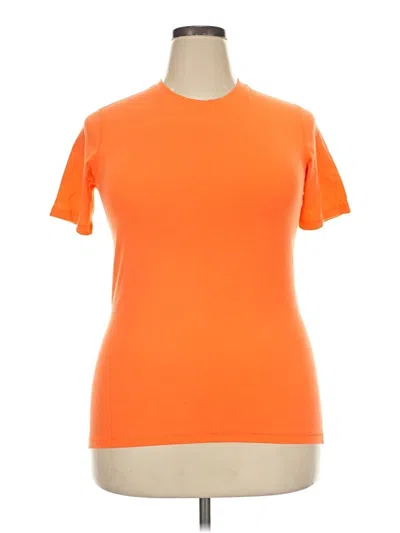 Pre-owned All In Motion Short Sleeve T-shirt In Orange