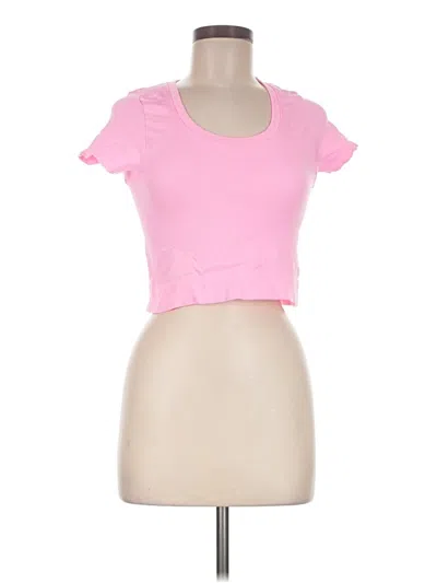 Pre-owned All In Motion Short Sleeve T-shirt In Pink