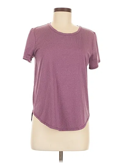 Pre-owned All In Motion Short Sleeve T-shirt In Purple