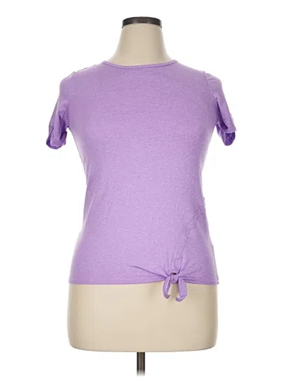 Pre-owned All In Motion Short Sleeve T-shirt In Purple