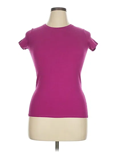 Pre-owned All In Motion Short Sleeve T-shirt In Purple