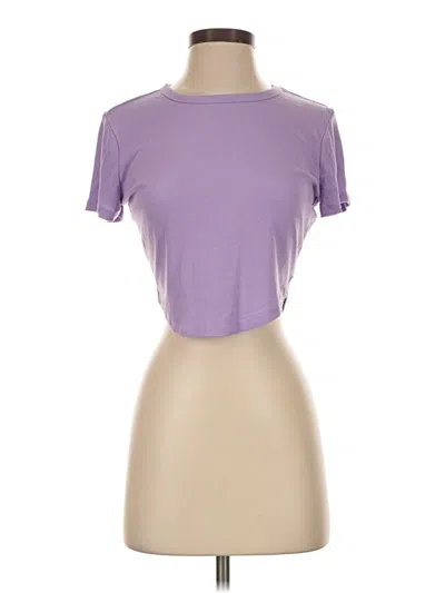 Pre-owned All In Motion Short Sleeve T-shirt In Purple