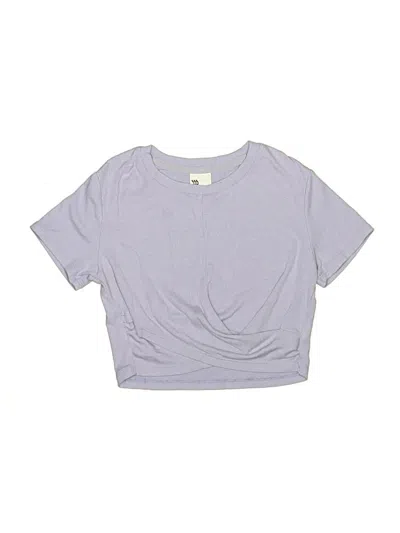 Pre-owned All In Motion Kids' Short Sleeve T-shirt In Purple