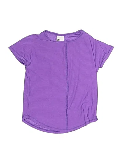Pre-owned All In Motion Kids' Short Sleeve T-shirt In Purple