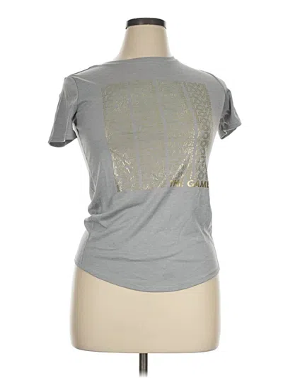 Pre-owned All In Motion Short Sleeve T-shirt In Silver