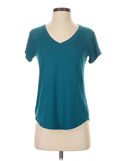 Pre-owned All In Motion Short Sleeve T-shirt In Teal