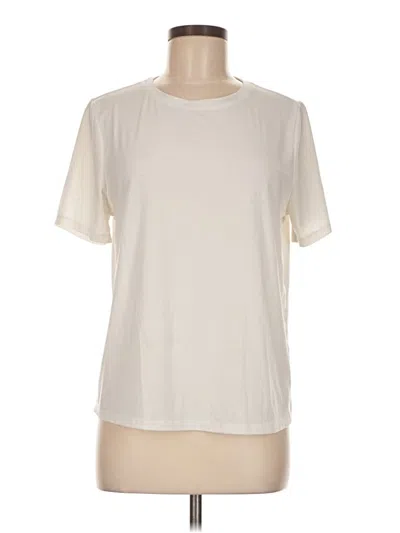 Pre-owned All In Motion Short Sleeve T-shirt In White