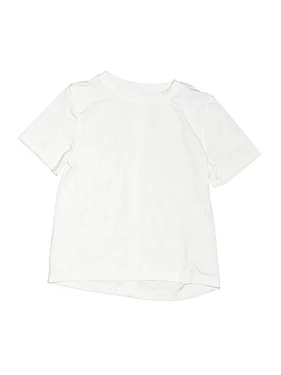Pre-owned All In Motion Kids' Short Sleeve T-shirt In White